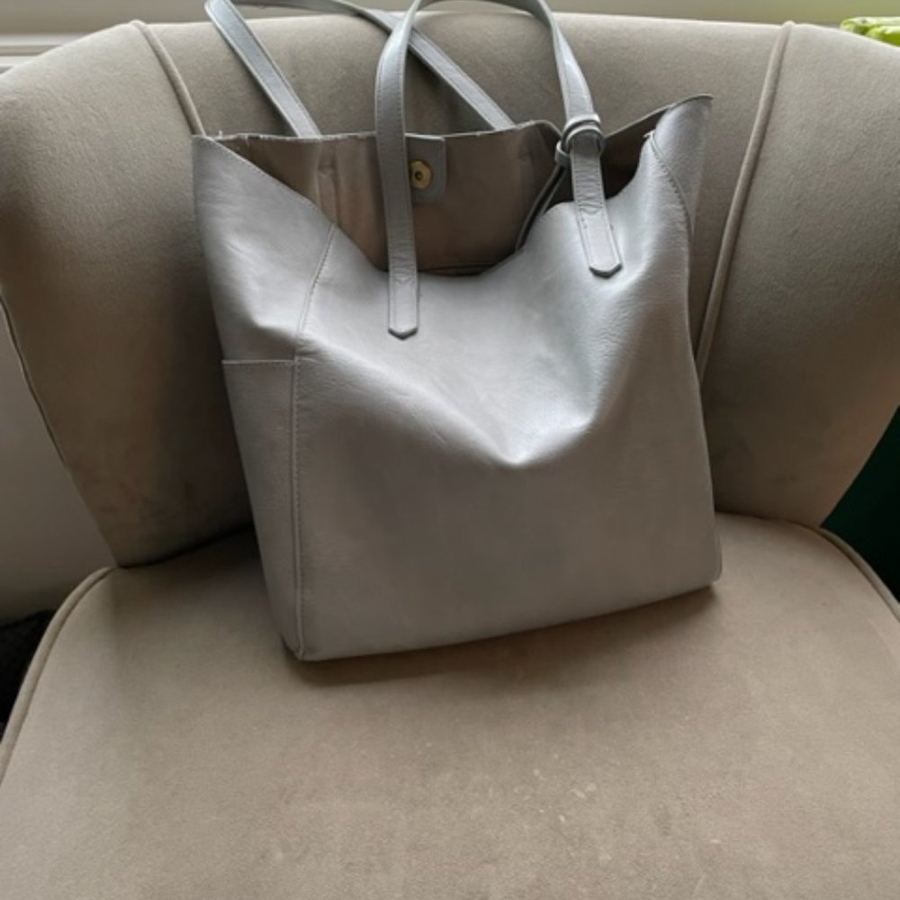 Joy Susan Leather Tote Bag